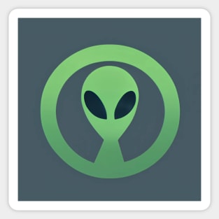 Alien Sticker